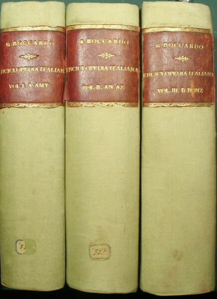 Nuova Enciclopedia italiana ovvero dizionario generale di scienze, lettere, industrie