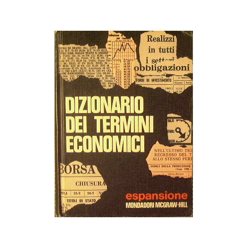 Dizionario dei Termini economici.
