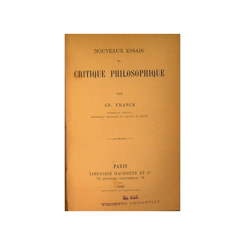 Critique philosophique