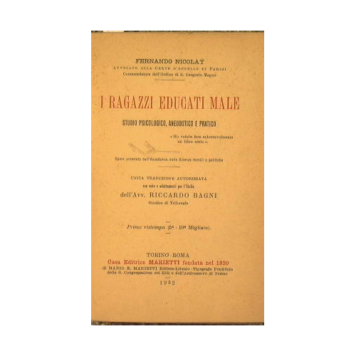 I Ragazzi educati male