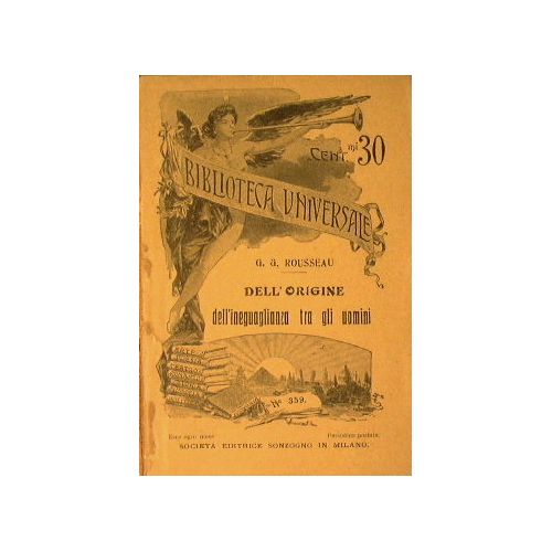 Dell'origine dell'ineguaglianza tra gli uomini