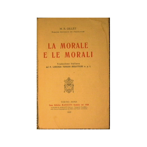 La morale e le morali