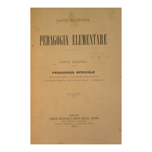 Pedagogia elementare