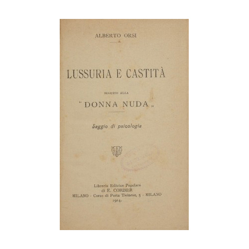 Lussuria e castità