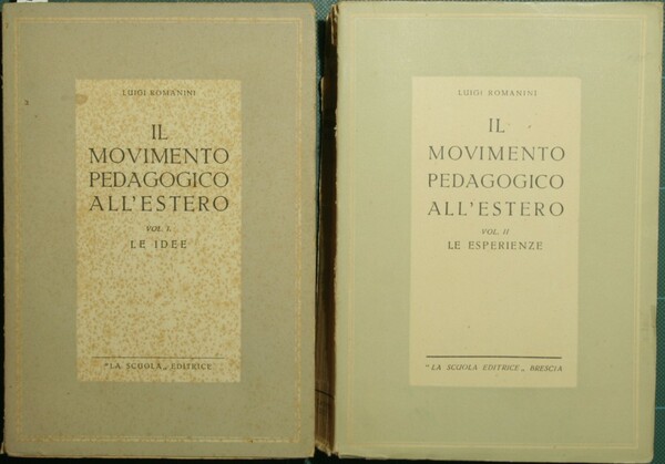 Il movimento pedagogico all'estero