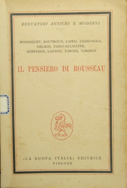 Il pensiero di Rousseau