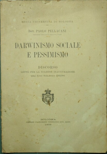 Darwinismo sociale e pessimismo