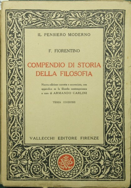 Compendio di storia della filosofia. Vol. II, parte II - …