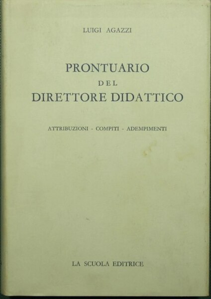 Prontuario del direttore didattico