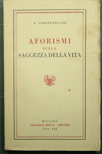 Aforismi sulla saggezza della vita