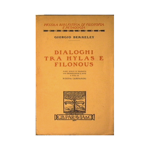 Dialoghi tra Hylas e Filonous