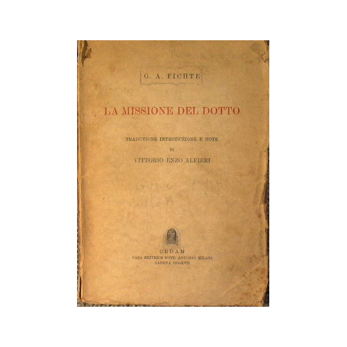 La missione del dotto.