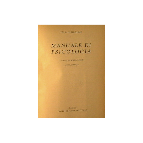 Manuale di Psicologia