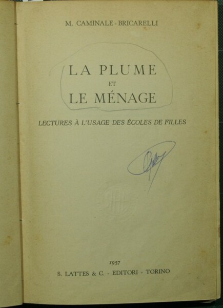 La plume et le ménage