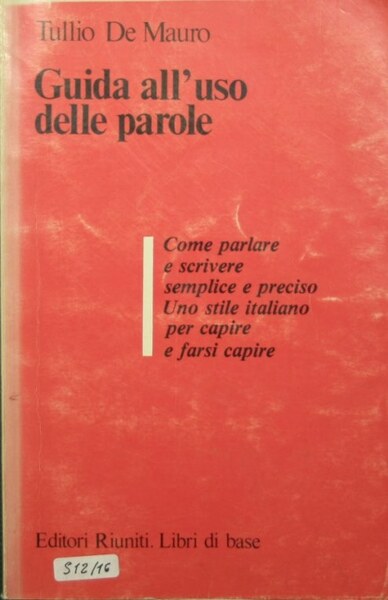 Guida all'uso delle parole