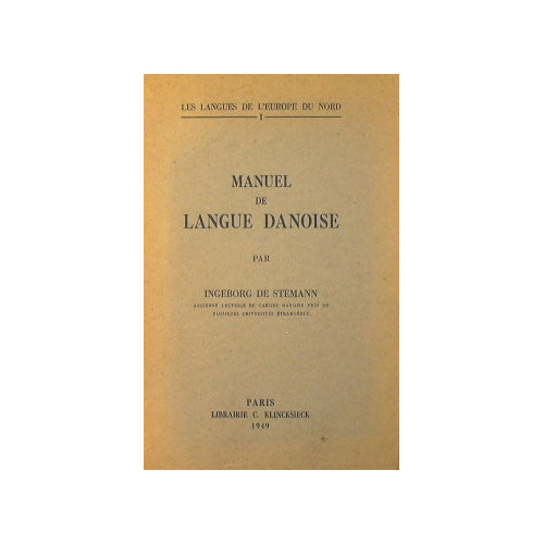 Manuel de Langue Danoise