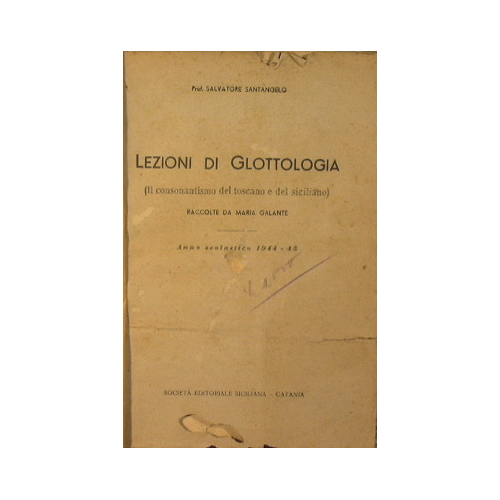 Lezioni di glottologia