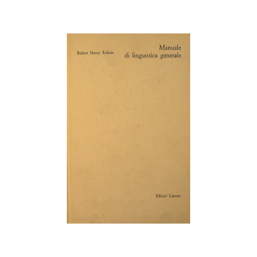 Manuale di linguistica generale