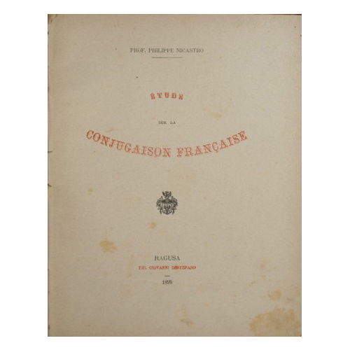 Etude sur la conjugaison francaise