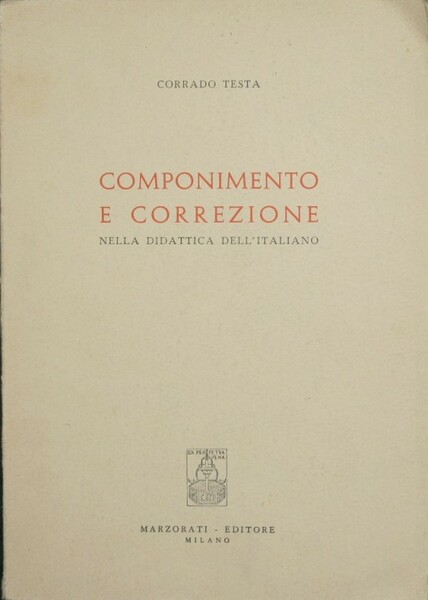 Componimento e correzione