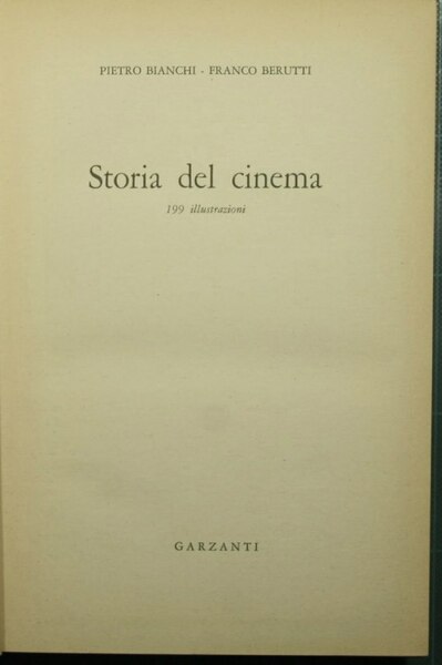 Storia del cinema