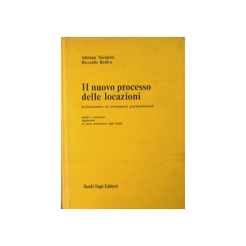 Il nuovo processo delle locazioni.