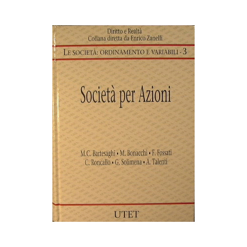 Società per Azioni.