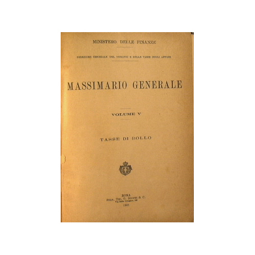 Massimario generale