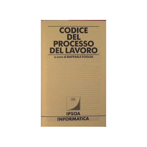 Codice del processo del lavoro.