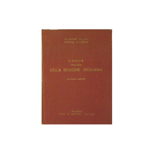 Codice delle Leggi della Regione Siciliana