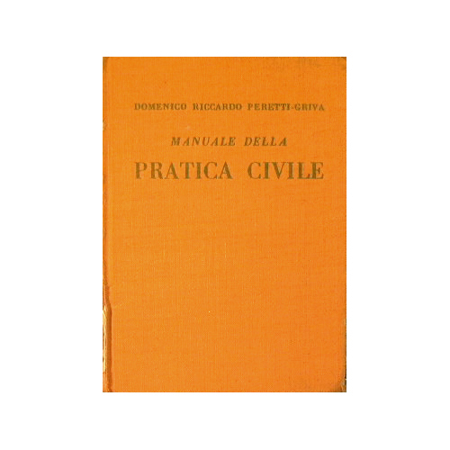 Manuale della pratica civile