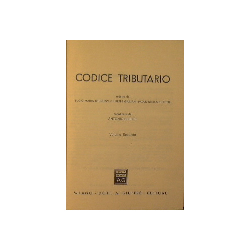 Codice tributario