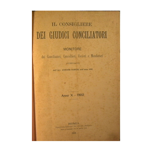 Il consigliere dei giudici conciliatori