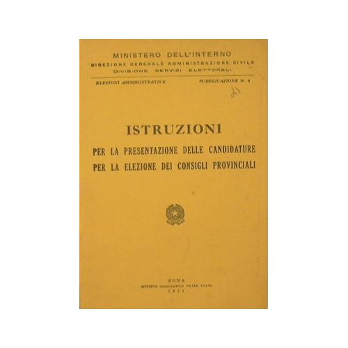 Istruzioni per la presentazione delle candidature per la elezione dei …