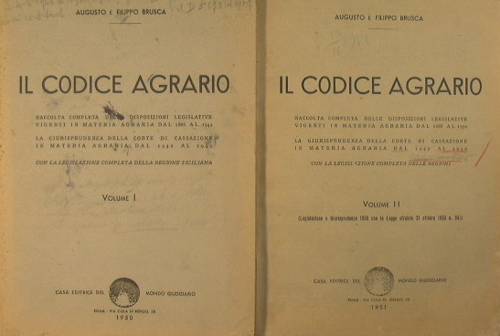 Il codice agrario