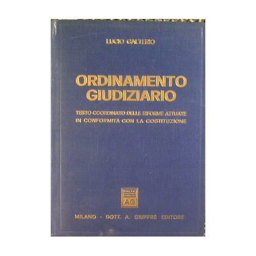 Ordinamento giudiziario