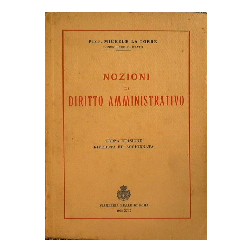 Nozioni di Diritto Amministrativo.