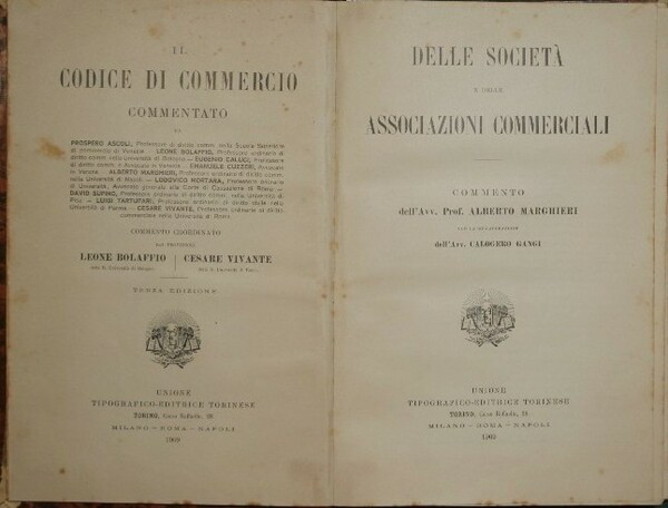 Delle società e delle associazioni commerciali