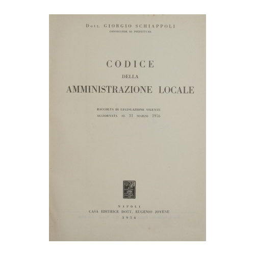 Codice della Amministrazione locale