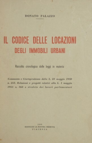 Il codice delle locazioni degli immobili urbani