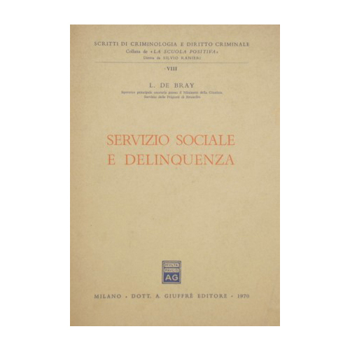 Servizio sociale e delinquenza