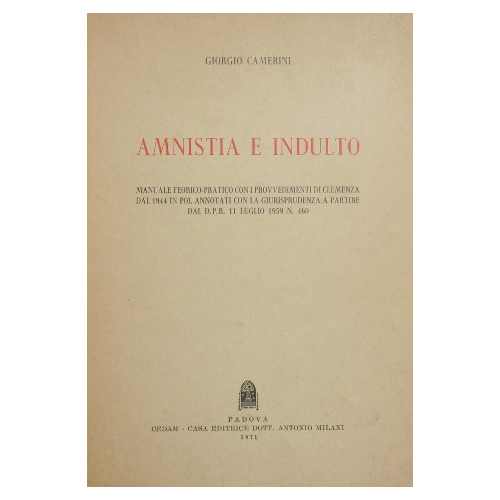 Amnistia e indulto