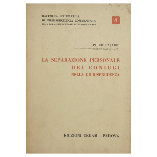 La separazione personale dei coniugi nella giurisprudenza