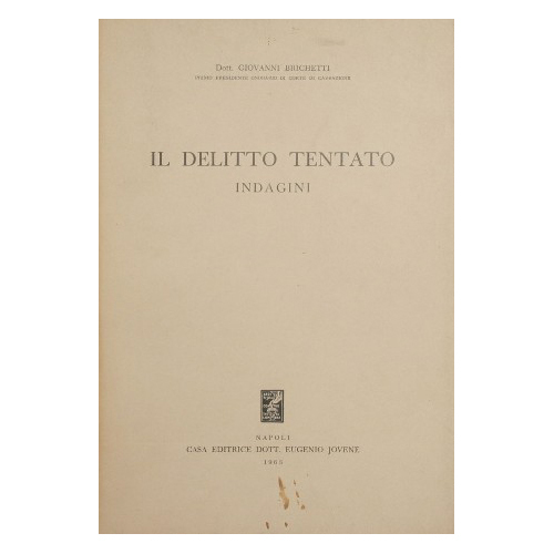 Il delitto tentato