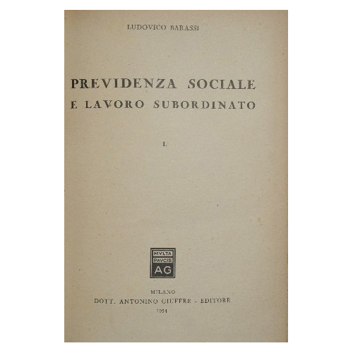 Previdenza sociale e lavoro subordinato