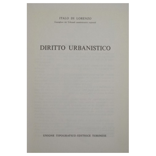 Diritto urbanistico