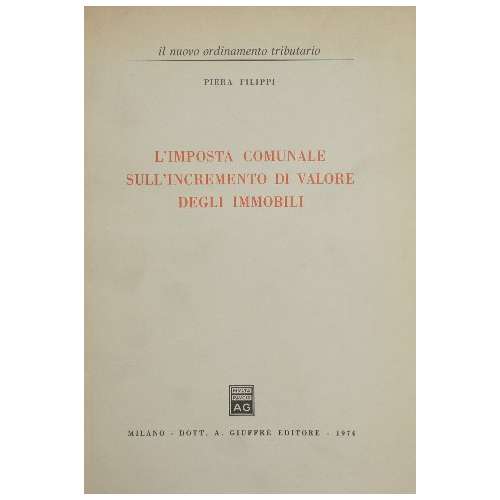 L'imposta comunale sull'incremento di valore degli immobili
