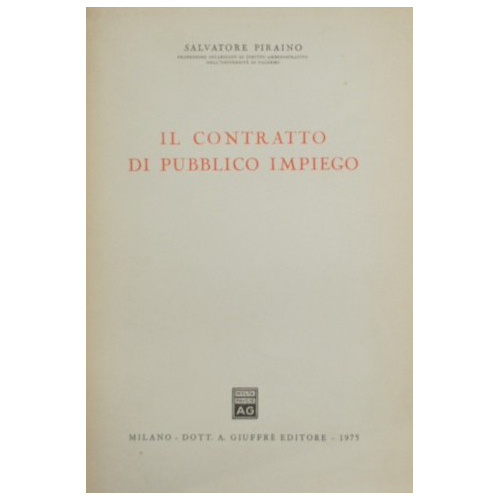 Il contratto di pubblico impiego