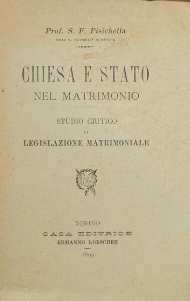 Chiesa e Stato nel matrimonio