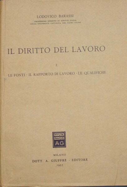 Il diritto del lavoro